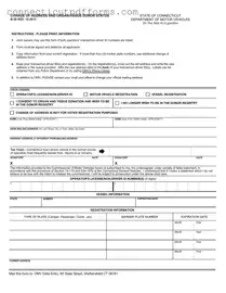 Free Connecticut B 58 PDF Template