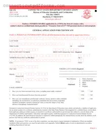 Free Connecticut Ed 170 PDF Template