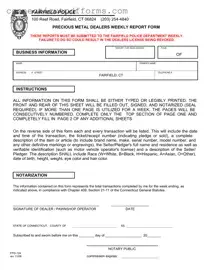 Free Connecticut Fpd 124 PDF Template