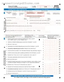 Free Ct 1040 Connecticut PDF Template